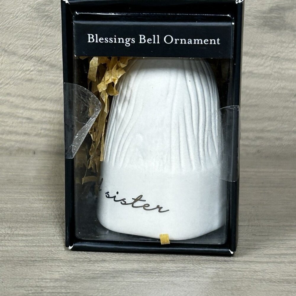 Demdaco A Cherished Sister Mini Blessings Bell Ornament New in Box